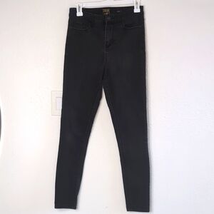 True Craft Black Denim Jeans Size 7  skinny